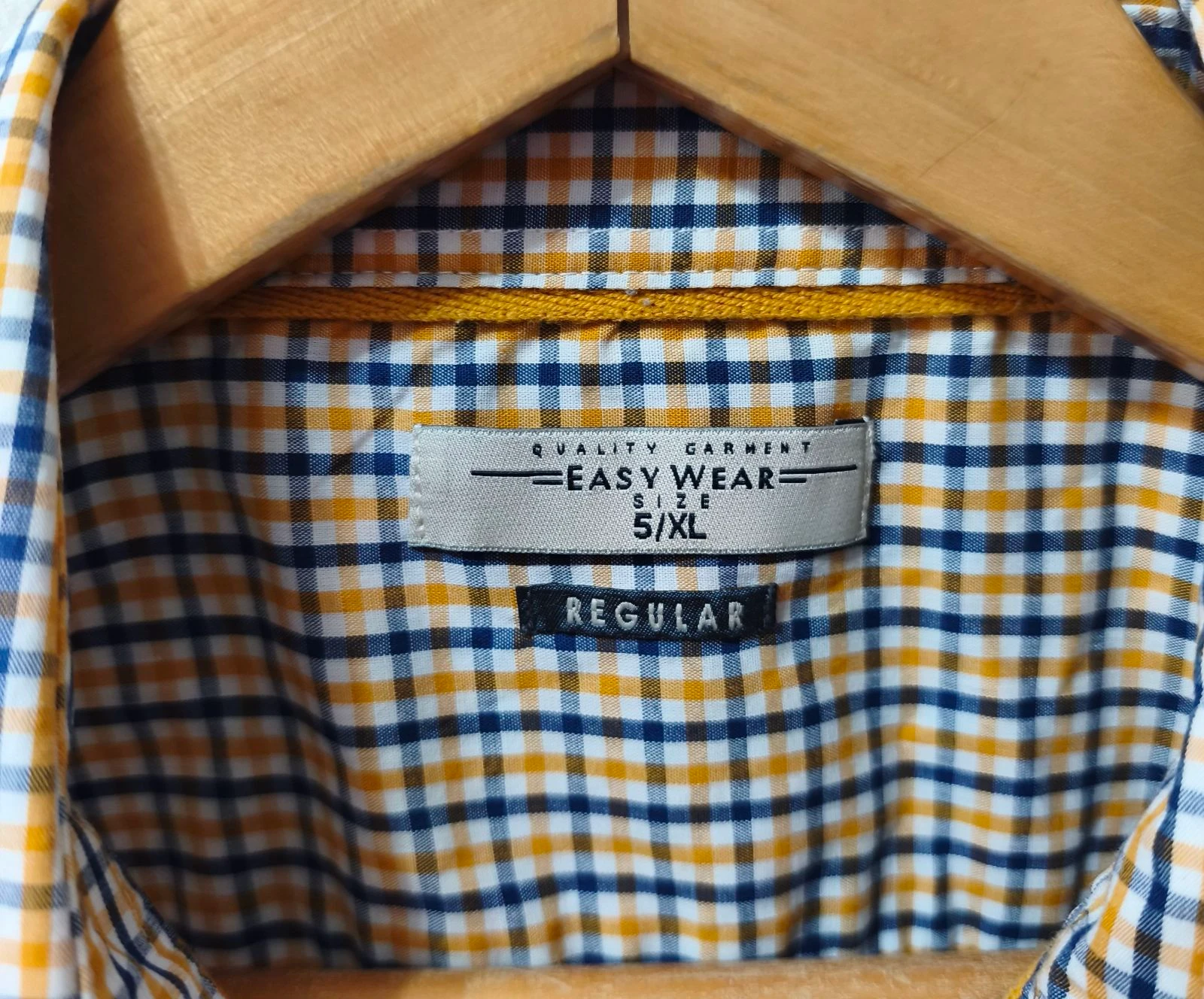 Regular geruite Easy Wear herenoverhemd Maat XL – photo 4